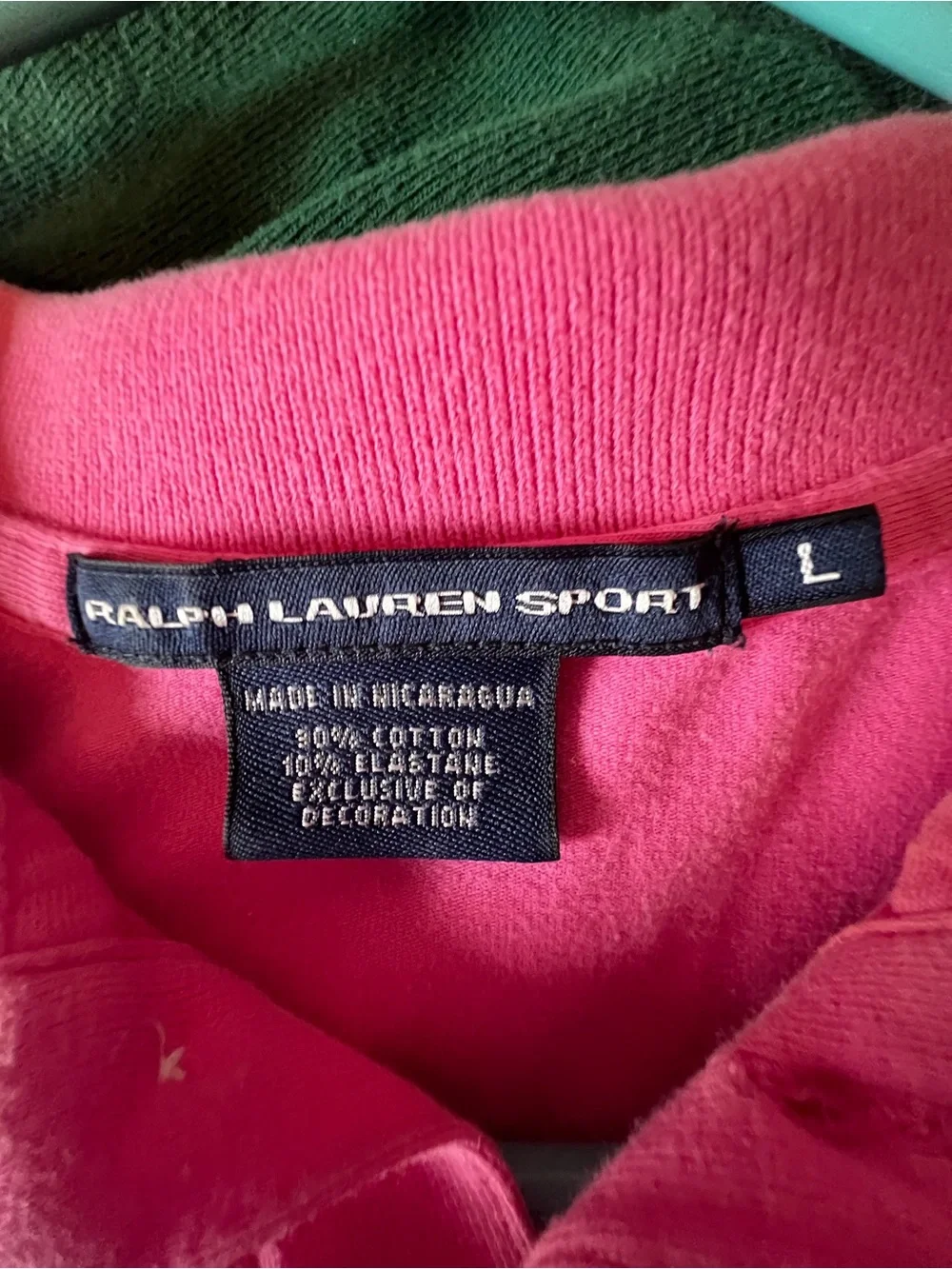 Ralph Lauren Sport women’s  Pink Sleeveless Polo Top